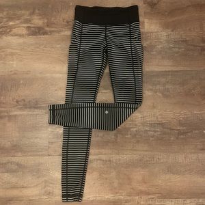 Lululemon striped running tight
